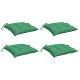 Vidaxl Palletkuddar 4 ST 50X50X7 CM Oxford Fabric Green