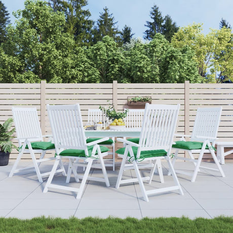 Vidaxl palletkussens 6 st 50x50x7 cm oxford stof groen