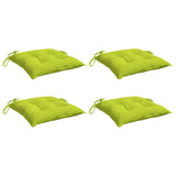 Vidaxl Palletkuddar 4 ST 50X50X7 CM Oxford Tyg Bright Green