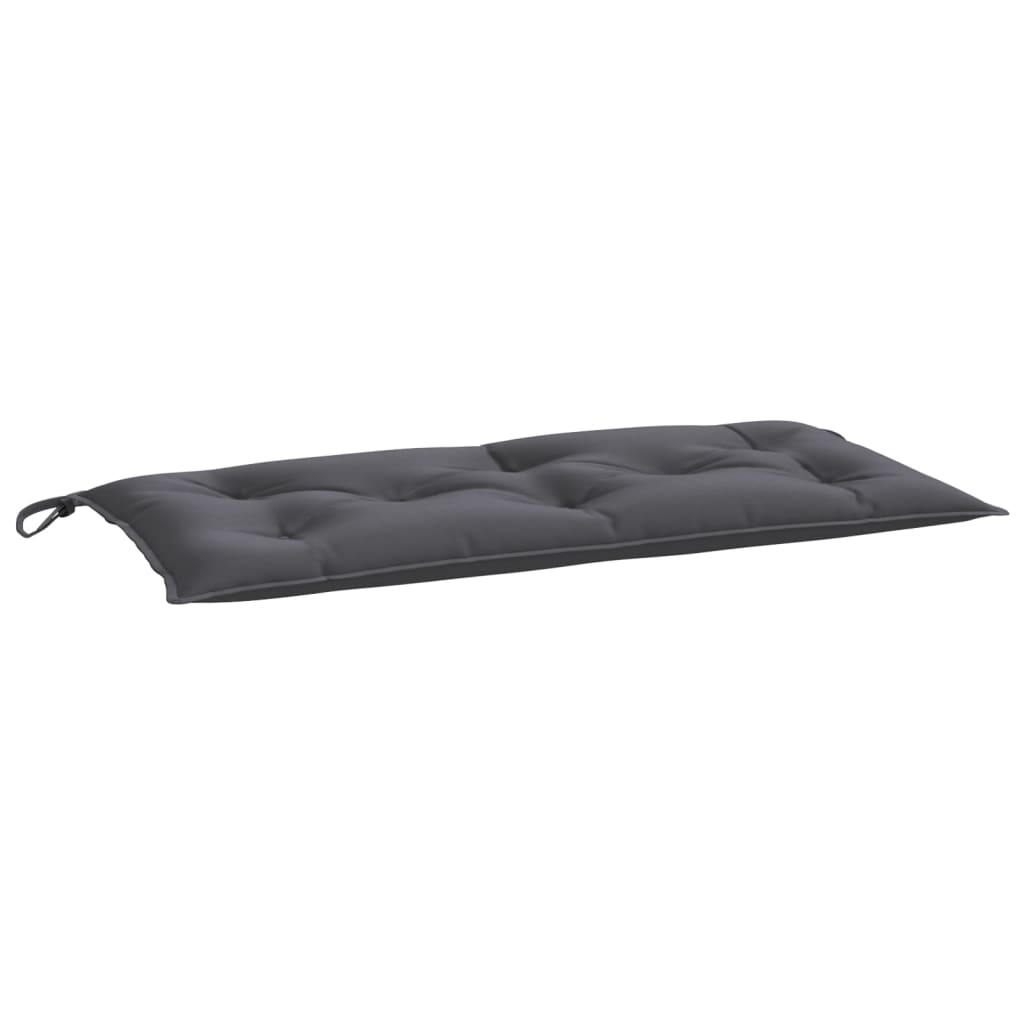 Vidaxl Garden Bench Cushion 100x50x7 CM Oxford Fabric Anthracite -färgad