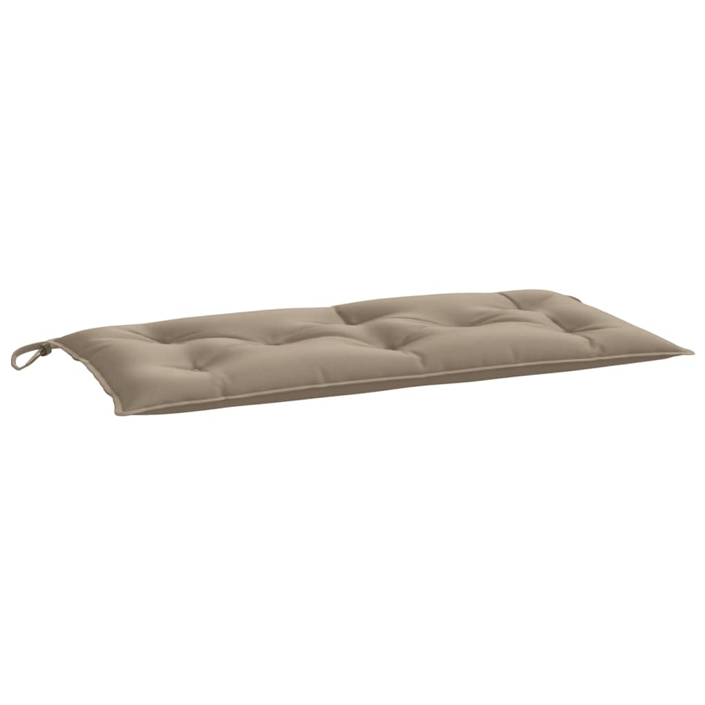 Vidaxl Garden Bench Poduszka 100x50x7 cm Oxford Fabric Taupe