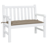 Vidaxl Garden Bench Poduszka 100x50x7 cm Oxford Fabric Taupe