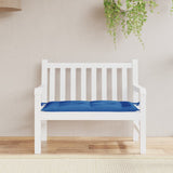 Vidaxl Garden Bench Kissen 100x50x7 cm Oxford Stoff Blau