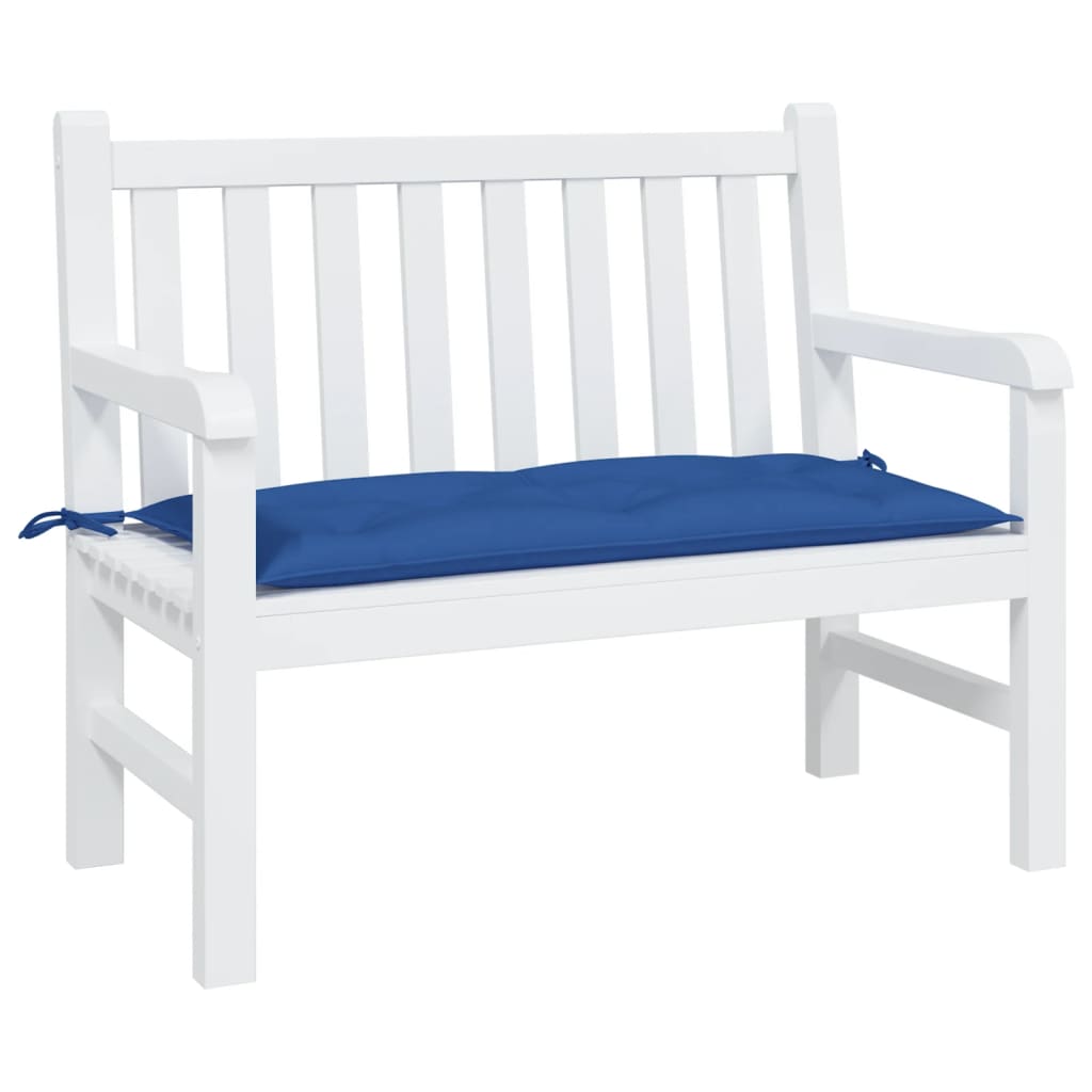 Vidaxl Garden Bench Kissen 100x50x7 cm Oxford Stoff Blau