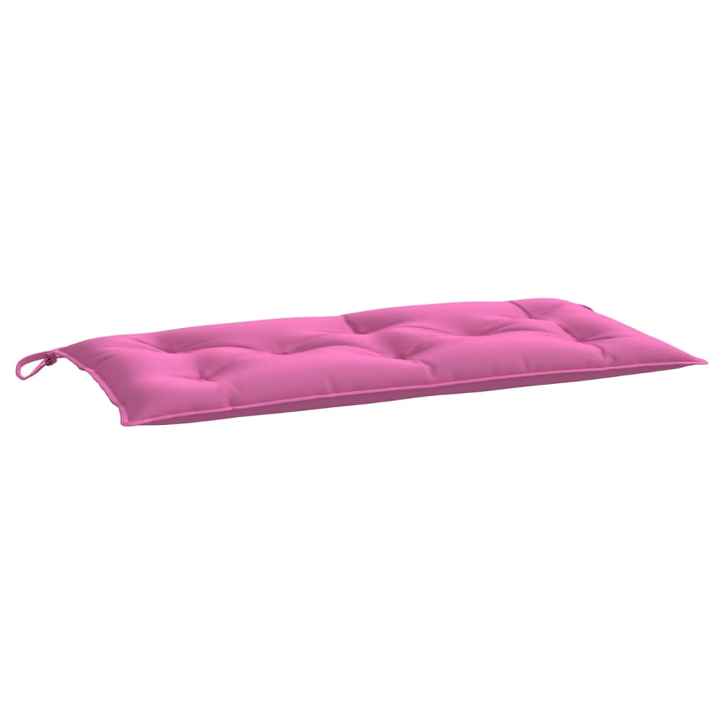 Vidaxl Garden Bench Poduszka 100x50x7 cm Oxford Tkanina Pink