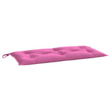 Vidaxl Garden Bench Poduszka 100x50x7 cm Oxford Tkanina Pink