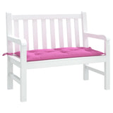 Vidaxl Garden Bench Poduszka 100x50x7 cm Oxford Tkanina Pink