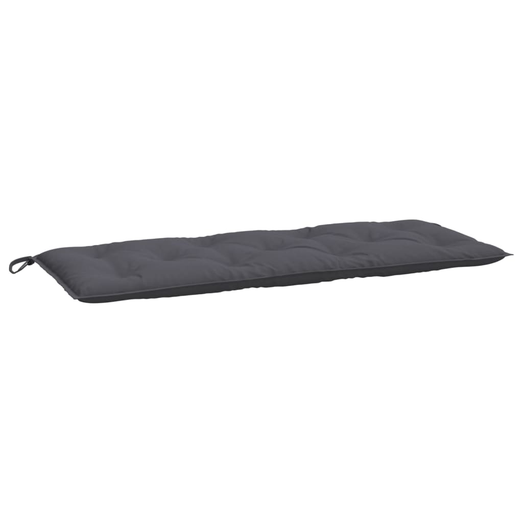 Vidaxl Garden Bench Kissen 120x50x7 cm Oxford Stoffanthrazit -gelöscht