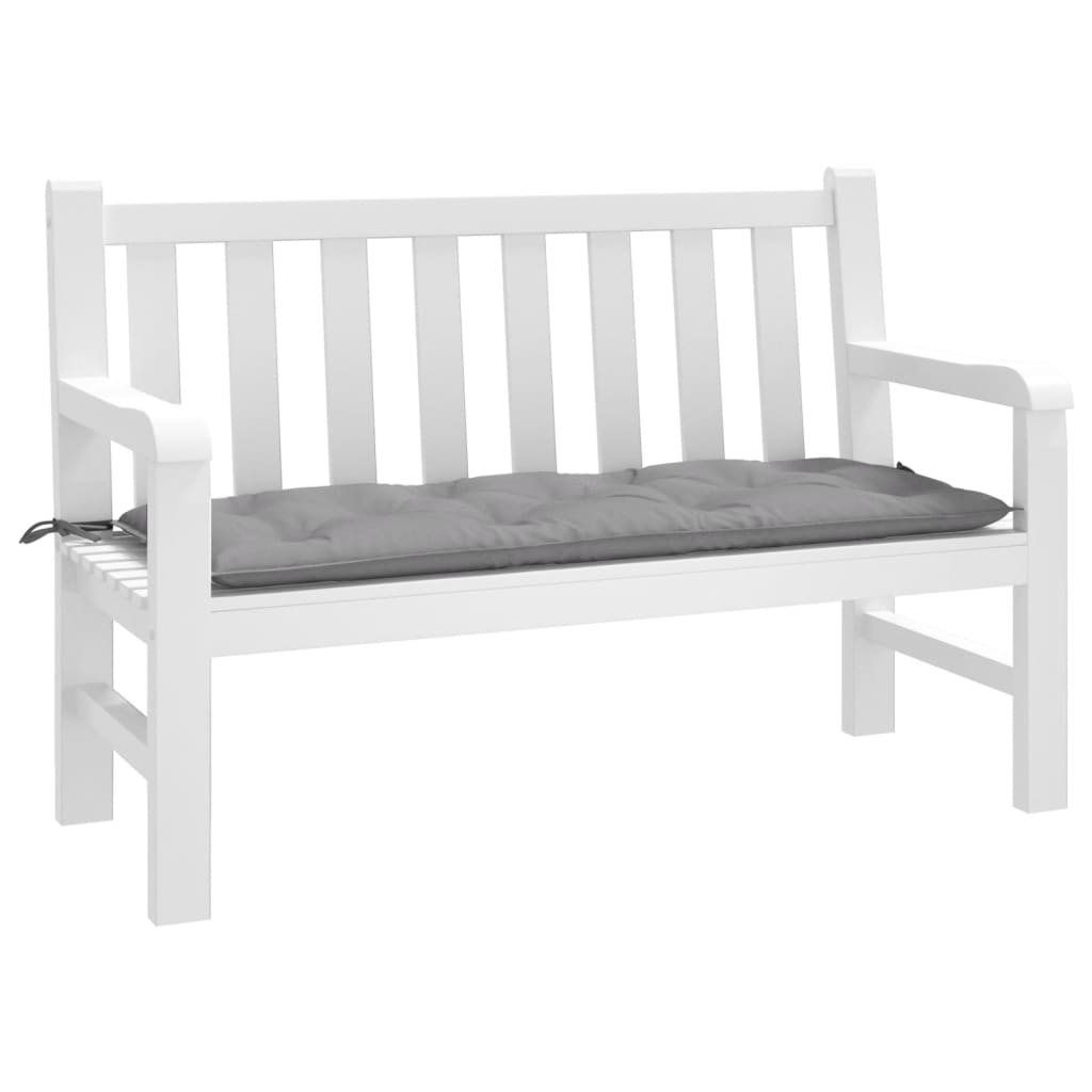 Vidaxl Garden Bench Cushion 120x50x7 cm Oxford Fabric Grey