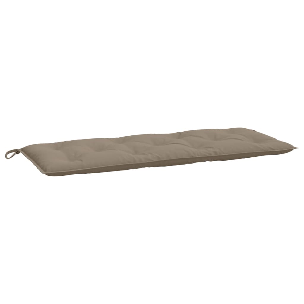 Vidaxl Garden Bench Poduszka 120x50x7 Cm Oxford Fabric Taupe