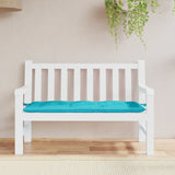 Vidaxl Garden bench cushion 120x50x7 cm Fabric Turquoise