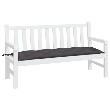 Vidaxl tuinbankkussen 150x50x7 cm oxford stof antracietkleurig