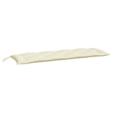 Vidaxl tuinbankkussen 150x50x7 cm oxford stof crèmekleurig