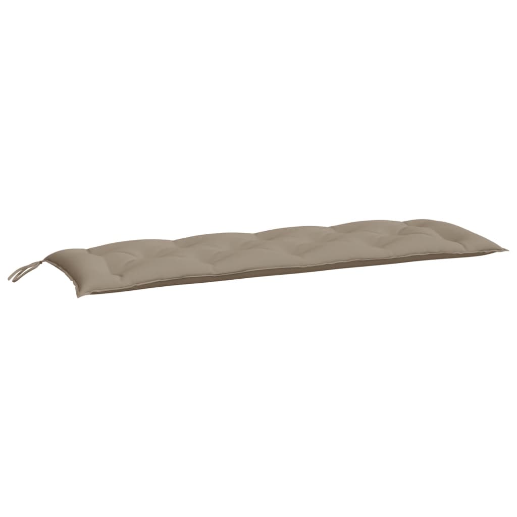 Vidaxl Garden bench cushion 150x50x7 cm Oxford fabric taupe