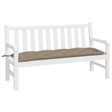 Vidaxl Garden bench cushion 150x50x7 cm Oxford fabric taupe