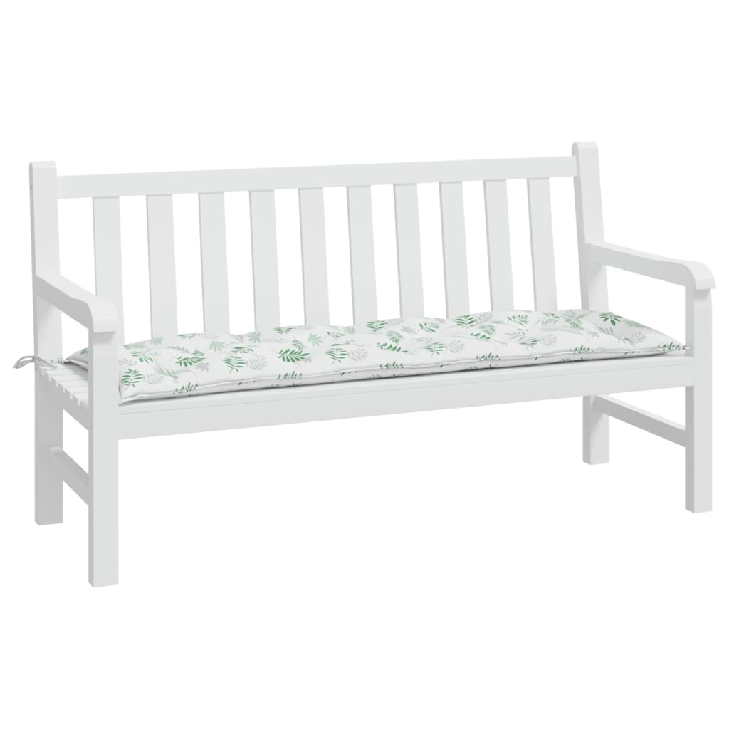 VIDAXL Garden Bench Blaphion 150x50x7 cm Oxford tkaninski vzorec