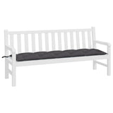 VIDAXL Garden Bench blazina 180x50x7 cm Oxford tkanina antracit -Racite