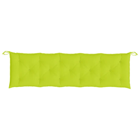 Vidaxl tuinbankkussen 180x50x7 cm oxford stof heldergroen