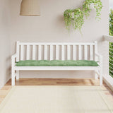 Vidaxl Garden Bench Cushion 180x50x7 cm Oxford Fabric Leaf Mönster