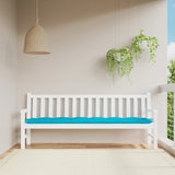 Vidaxl Garden Bench Podusza 200x50x7 cm Turkus