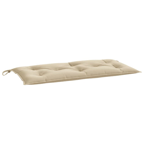 Vidaxl tuinbankkussens 2 st 100x50x7 cm oxford stof beige