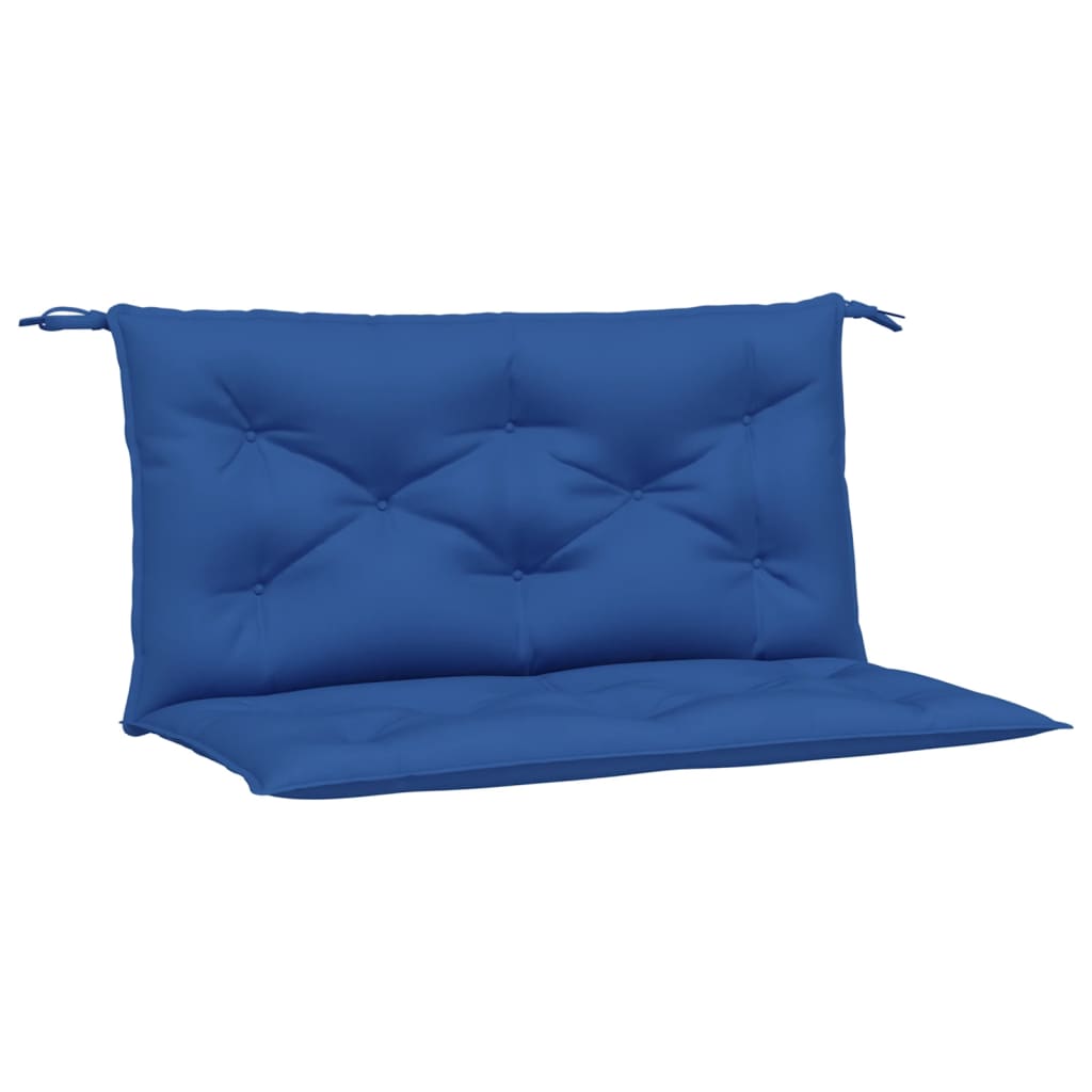 Vidaxl Gaartbank Cushionen 2 PC 100x50x7 cm Oxford Stoff Royal blo