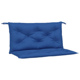 Vidaxl Gaartbank Cushionen 2 PC 100x50x7 cm Oxford Stoff Royal blo