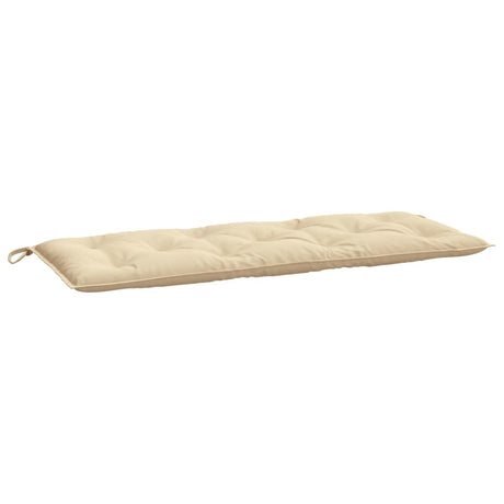 Vidaxl tuinbankkussens 2 st 120x50x7 cm oxford stof beige