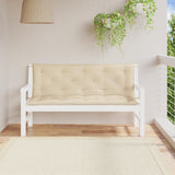 Vidaxl Gartenbank Kissen 2 ST 150x50x7 cm Oxford Stoff Beige