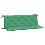 Vidaxl Garden Bench Puder 2 St 150x50x7 cm Oxford Stof grøn