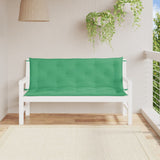 Vidaxl Garden Bench Puder 2 St 150x50x7 cm Oxford Stof grøn