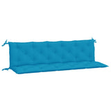 Vidaxl Garden bench cushions 2 st 180x50x7 cm Oxford fabric light blue