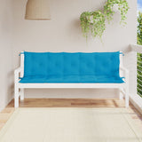 Vidaxl Garden bench cushions 2 st 180x50x7 cm Oxford fabric light blue