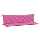 Vidaxl tuinbankkussens 2 st oxford stof roze