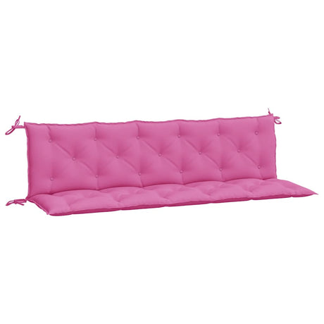 Vidaxl tuinbankkussens 2 st oxford stof roze