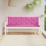 Vidaxl tuinbankkussens 2 st oxford stof roze