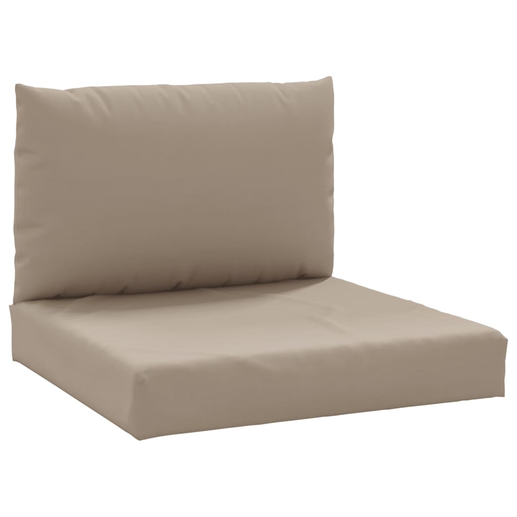 Vidaxl palety polštáře 2 St Oxford Fabric Taupe