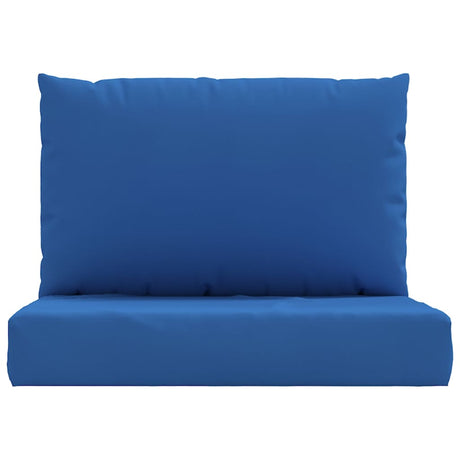 Vidaxl palletkussens 2 st oxford stof blauw