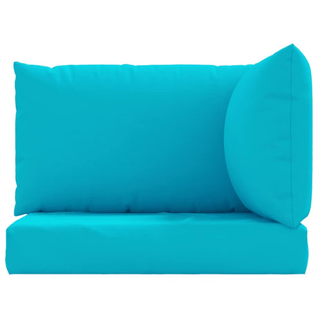 Vidaxl palletkussens 3 st oxford stof turquoise