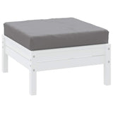 Vidaxl palletkussen 60x60x9,5 cm oxford stof grijs