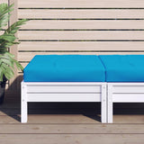 Vidaxl Pallet Cuscino 60x60x8 cm tessuto oxford azzurro