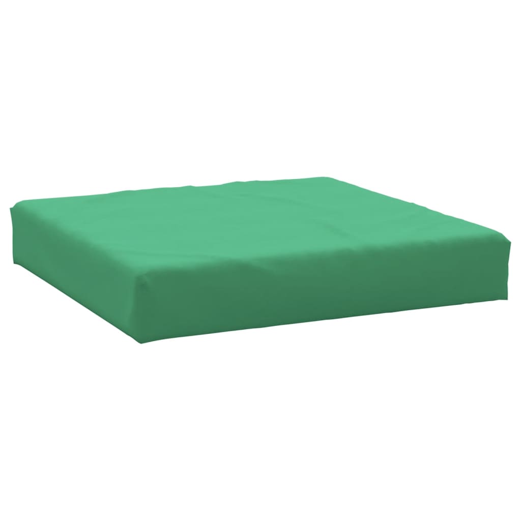 Vidaxl Pallet Cushion 60x60x8 cm Oxford Fabric Green