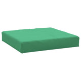 Vidaxl Pallet Cushion 60x60x8 cm Oxford Fabric Green