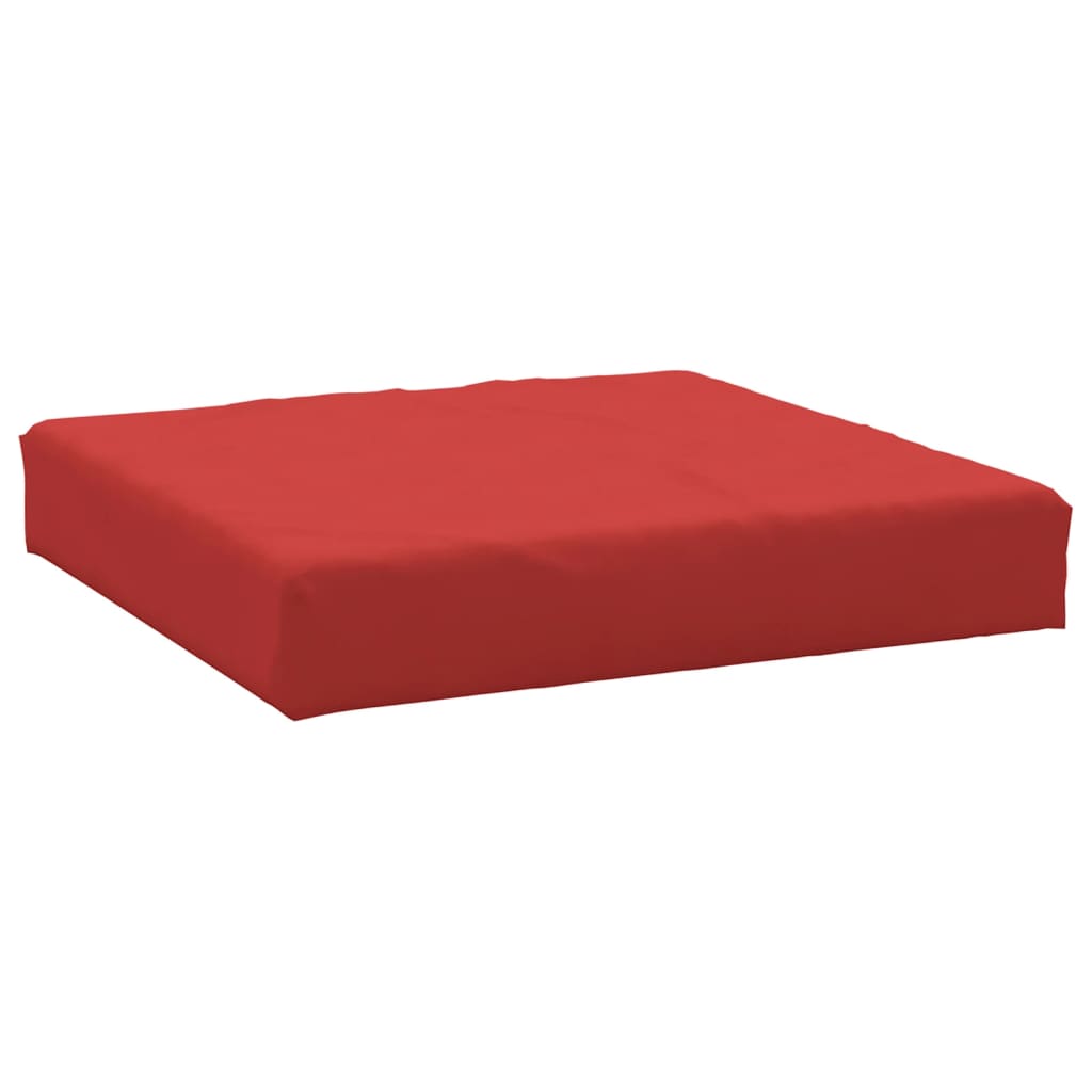 Vidaxl Palettenkissen 60x60x8 cm Oxford Stoff rot