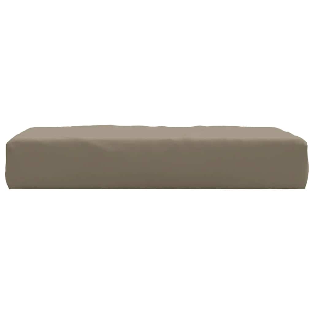Vidaxl palletkussen 60x60x9,5 cm oxford stof taupe