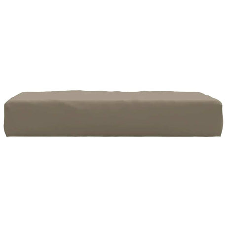 Vidaxl palletkussen 60x60x9,5 cm oxford stof taupe