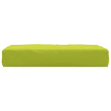 Vidaxl palletkussen 60x60x9,5 cm oxford stof felgroen