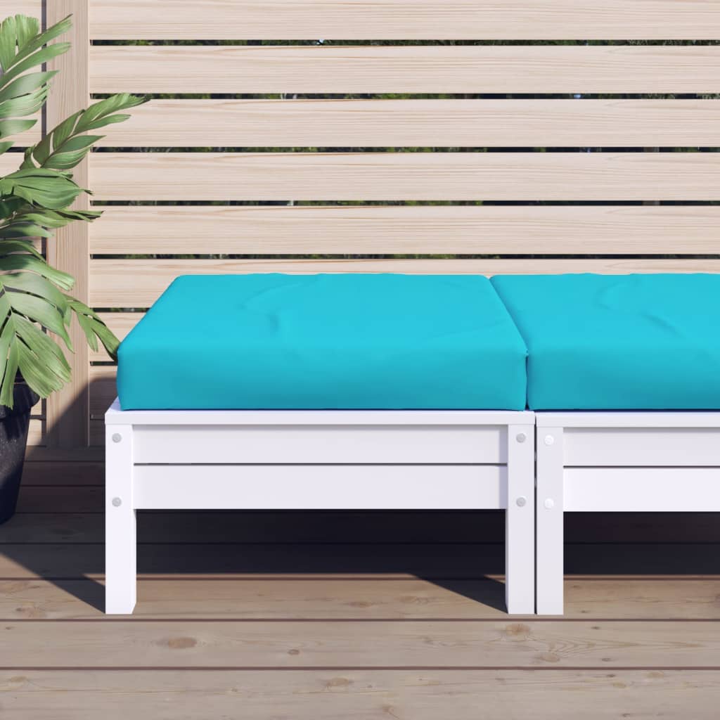 Vidaxl palletkussen 60x60x8 cm oxford stof turquoise