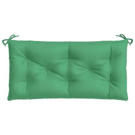 Vidaxl tuinbankkussen 110x50x7 cm oxford stof groen