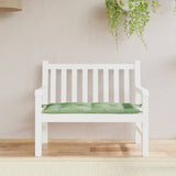 Vidaxl Garden Bench polštář listů 110x50x7 cm tkanina